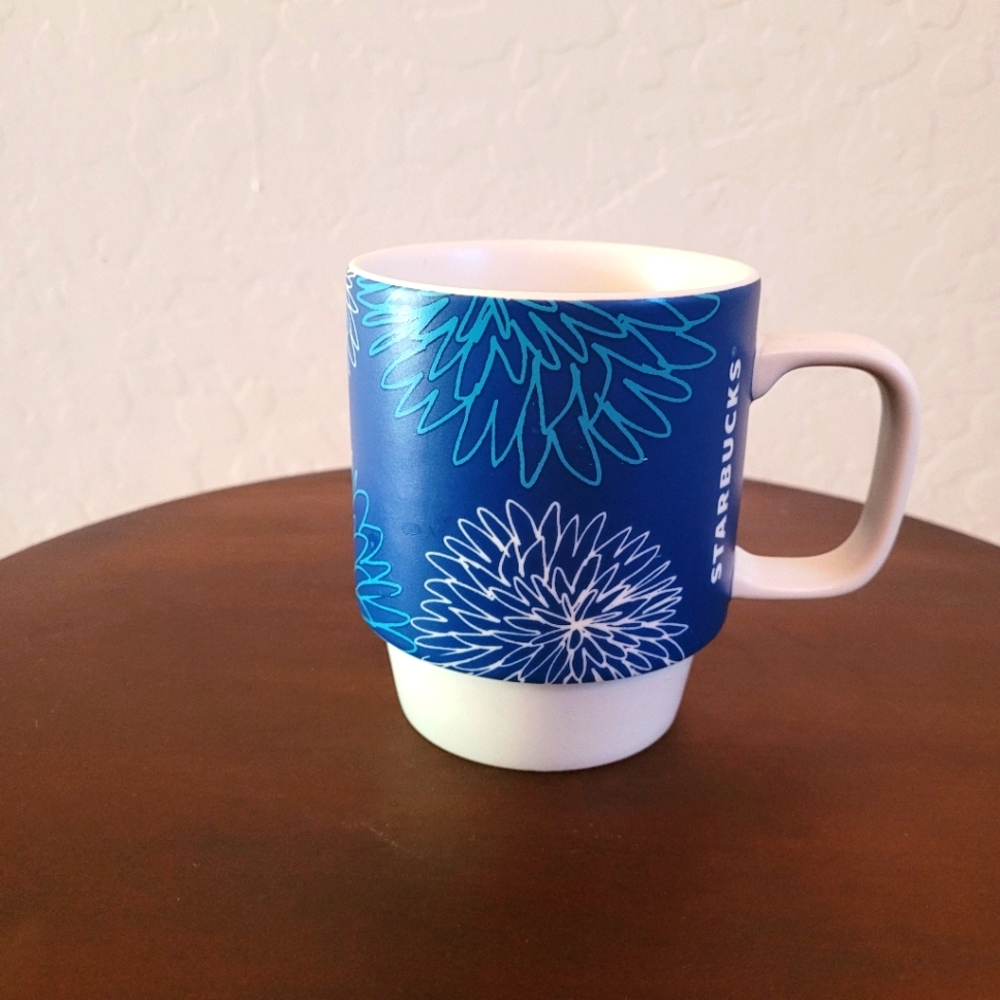 Starbucks 12oz Floral Ceramic Mug